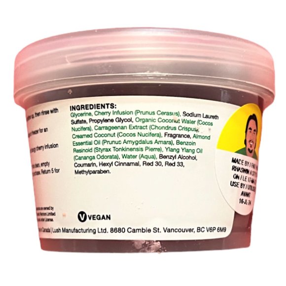 LUSH Kitchen Exclusive Happy Blooming Shower Jelly, 3.5 oz. (100 g) - Picture 4 of 7